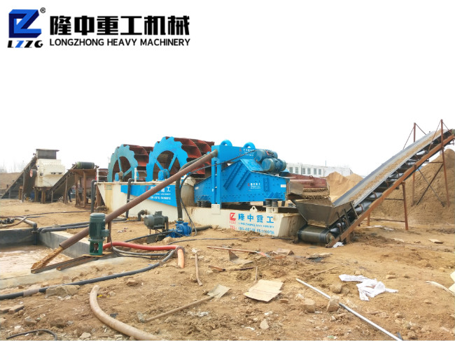 輪斗洗砂機械出現傳沙帶跑偏的情況該怎么