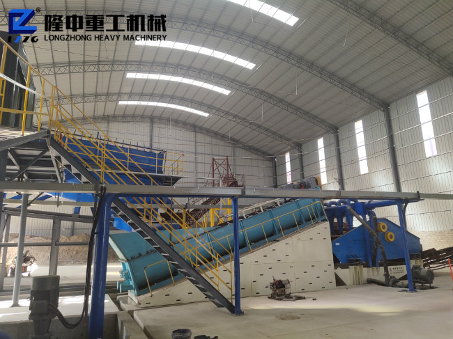 螺旋洗砂機(jī)遇到翻花、排料口堵塞的情況如