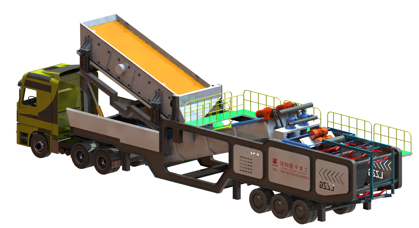 移動洗砂機質量好才是市場競爭的核心！